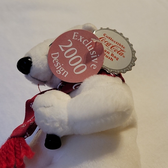 Collectible Coca-Cola Beanie Bear | Exclusive! - Picture 4 of 4